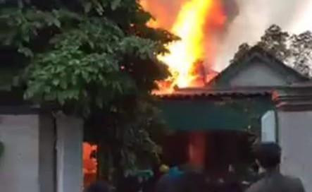 Hà Tĩnh: Hỏa hoạn thiêu rụi ngôi nhà của gia đình nông dân