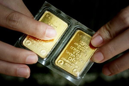 Đến chiều 3.1 giá vàng miếng vẫn gần 43 triệu đồng mỗi lượng 
