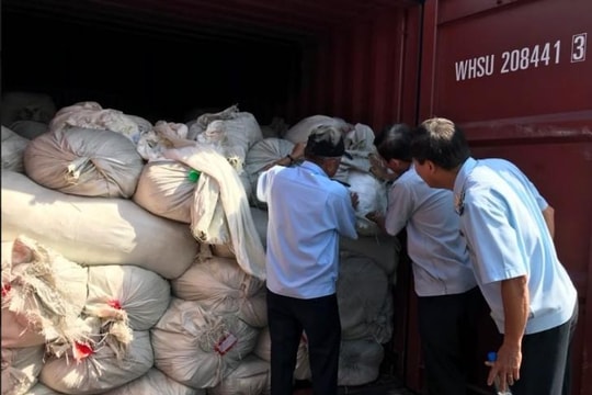 Hải quan TP.HCM phát hiện 3 container hàng Trung Quốc gian lận xuất xứ tìm đường sang Mỹ