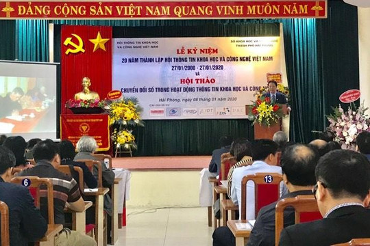 Kỷ niệm 20 năm thành lập Hội Thông tin Khoa học và Công nghệ Việt Nam