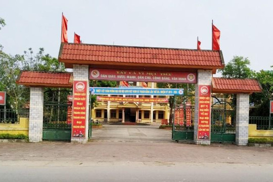 Hà Tĩnh: Nhiều cán bộ ở huyện Lộc Hà bị kỷ luật