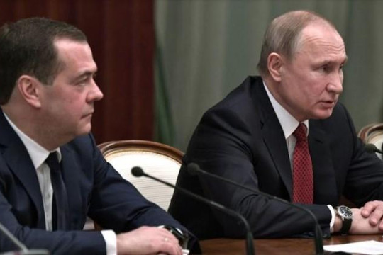 Thủ tướng Nga từ chức để dọn đường cho Tổng thống Putin sửa hiến pháp