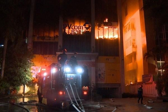 Vụ cháy tòa nhà dầu khí Thanh Hóa: Thêm 1 người tử vong