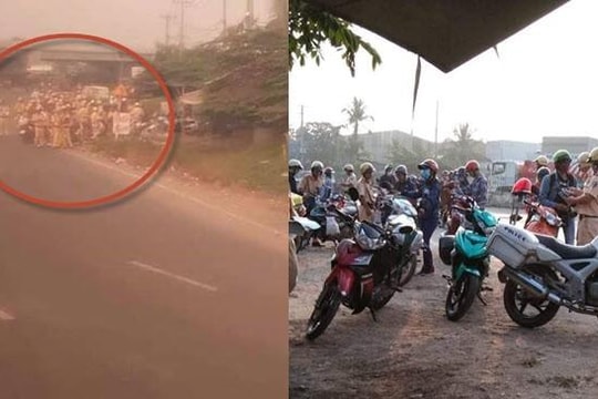 Ám ảnh chốt đông CSGT Bình Chánh ở quốc lộ 1A, người về miền Tây đi đường tắt