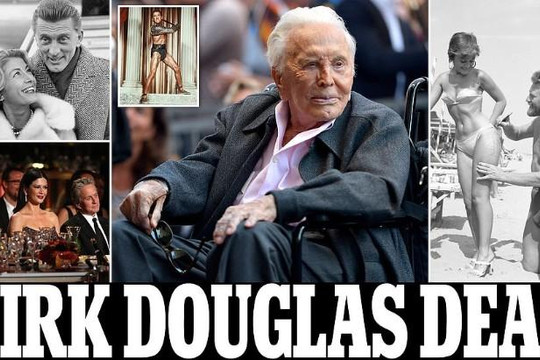 Huyền thoại Kirk Douglas qua đời ở tuổi 103