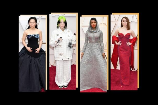 12 trang phục đẹp nhất trên thảm đỏ Oscar 2020