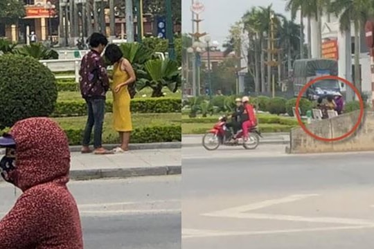 Clip cặp đôi làm chuyện ấy ở Quảng trường Thái Bình, bị nhắc vẫn không dừng 