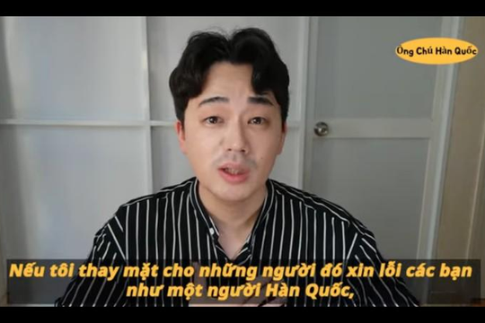 Youtuber Hàn xin lỗi vụ nhóm du khách, nhà đài chê khu cách ly, xem thường bánh mì Việt Nam