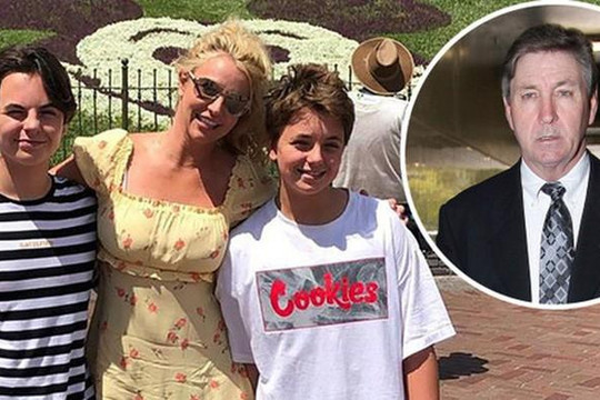 Con trai Britney Spears nguyền rủa ông ngoại là 'kẻ khốn nạn'