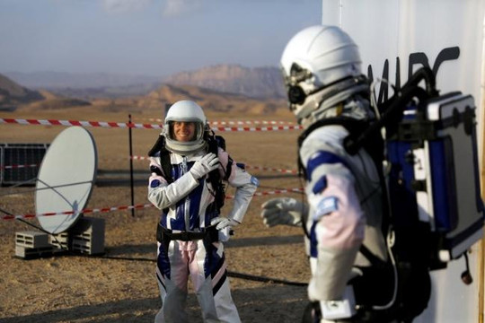 Israel thực nghiệm đổ bộ lên sao Hỏa