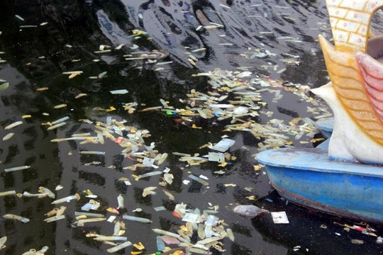 Từ chuyện rác nổi trên hồ, bàn về giá trị sống của người Việt