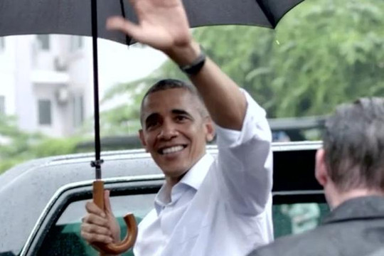 Tổng thống Obama ăn bún chả Hà Nội lên sóng truyền hình Mỹ