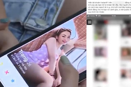 Nhiều cô gái Việt bị lấy ảnh trên Tinder đăng lên web khiêu dâm