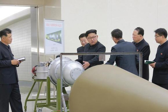 Bom hạt nhân Triều Tiên đạt sức nổ kinh hoàng 160 kiloton có thể 'thổi tan' nước Mỹ