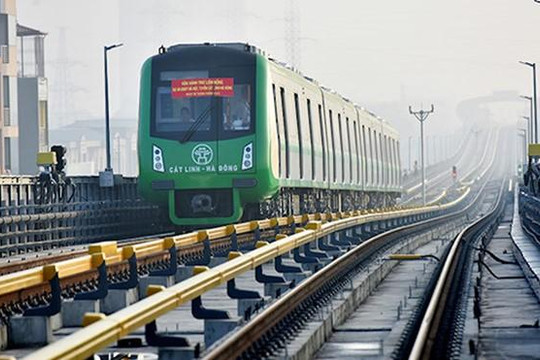'Nghiệm thu có điều kiện' để đưa vào vận hành đường sắt Cát Linh-Hà Đông