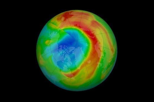 Lỗ hổng ozone lớn kỷ lục xuất hiện ở Bắc Cực