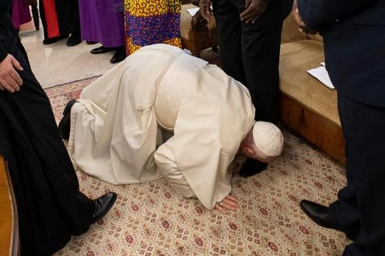 Biến động Sudan làm lung lay Nam Sudan, Giáo hoàng phải ra tay