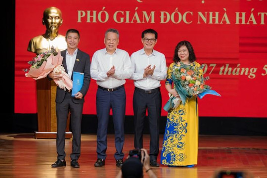NSND Công Lý lên chức Phó giám đốc Nhà hát Kịch Hà Nội