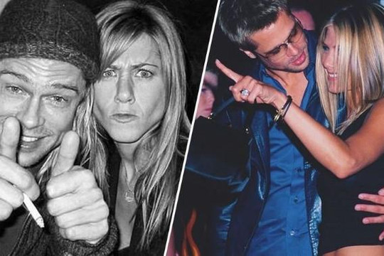 Những tấm hình cũ của Jennifer Aniston và Brad Pitt 'hot' trở lại