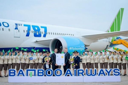 Bamboo Airways tổ chức lễ đón Chứng nhận Đánh giá An toàn Khai thác (IOSA) từ Hiệp hội Vận tải Hàng không Quốc tế (IATA)