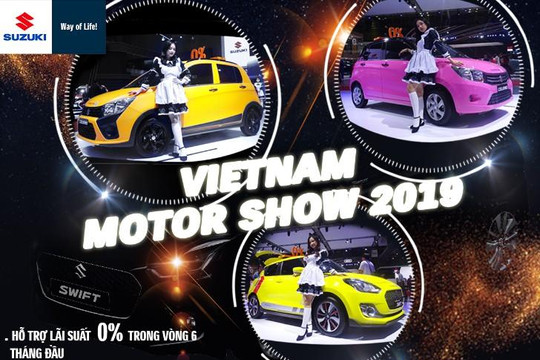 Suzuki Celerio ‘lột xác’ ấn tượng tại Triển lãm ô tô Việt Nam 2019