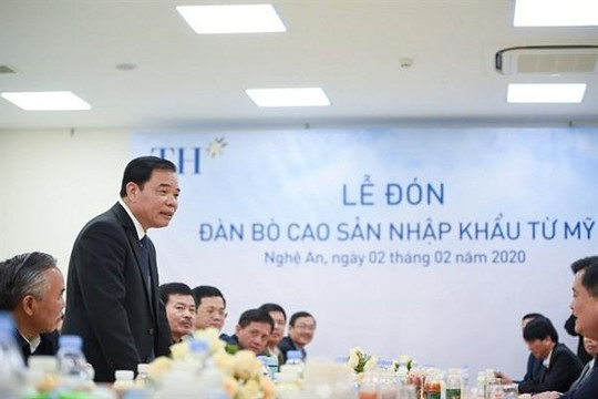 Bộ trưởng Nguyễn Xuân Cường: Doanh nhân Thái Hương là người có Tâm – Tầm – Trách nhiệm