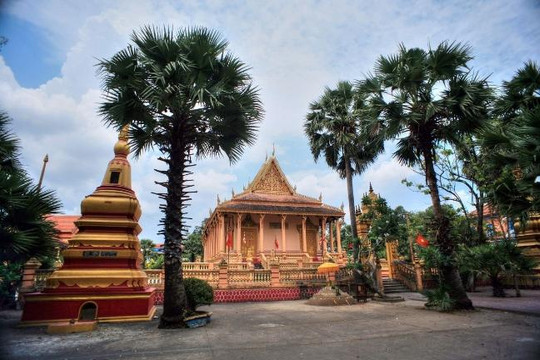 Loạt ảnh kiến trúc đặc sắc của ngôi chùa Kh’Leang ở Sóc Trăng