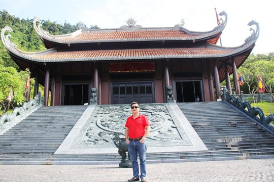 KDL Núi Thần Tài chào đón NSND Chí Trung đến tham quan và nghỉ dưỡng