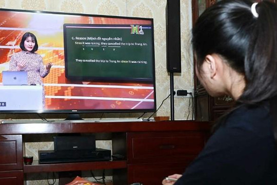 Hà Nội: Lịch phát sóng chương trình Dạy học trên truyền hình cho học sinh các cấp