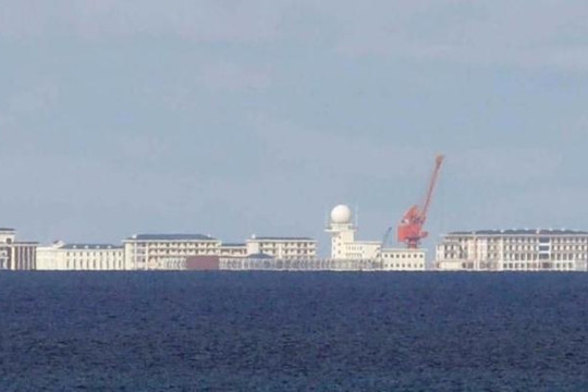 Lo ngại hoạt động xây dựng phi pháp trên Biển Đông của Trung Quốc