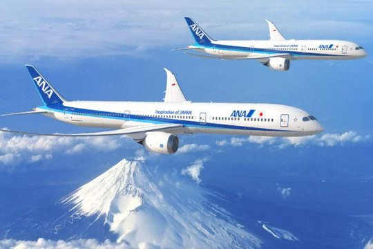 Vì sao hãng hàng không 5 sao Nhật Bản tăng cường hàng loạt máy bay Boeing 787 Dreamliner?