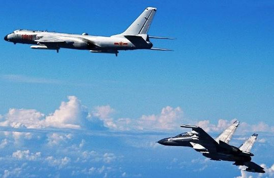 Trung Quốc tung máy bay ném bom H-6K nhằm quyết chiếm Biển Đông
