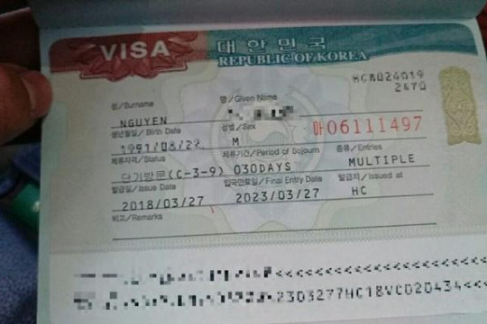 Lập lờ thông tin “Hàn Quốc miễn lệ phí visa ngắn hạn cho công dân Việt Nam”