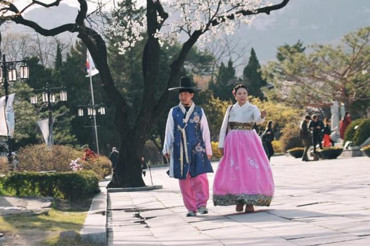 Một ngày bình thường ở cung điện Gyeongbokgung