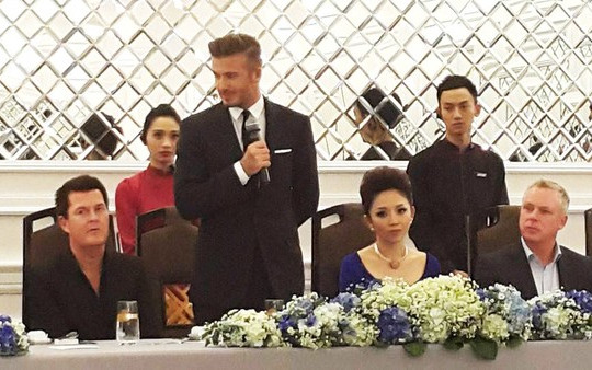 Beckham và Simon Fuller đến Việt Nam công bố hợp tác với Diageo