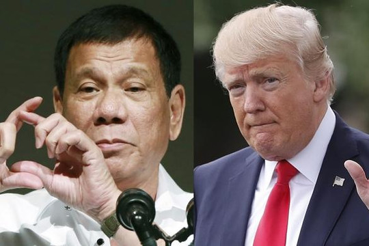 'Tổng thống Duterte dọa dân về chiến tranh trên Biển Đông với Trung Quốc'
