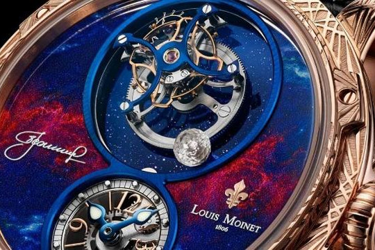 Cả thế giới chỉ có 12 chiếc, đồng hồ Louis Moinet Space Walker có gì đặc biệt?