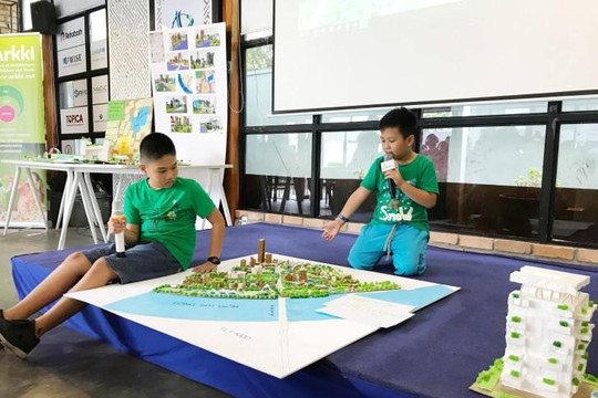 Dự án thiết kế thành phố thông minh của trẻ em VN lọt top 20 toàn cầu của CFCI Inspire Award