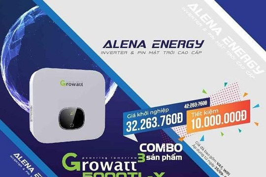 Combo 3 - Khởi nghiệp Solar cùng Alena Energy