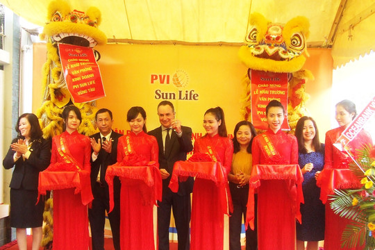PVI Sun life khai trương phòng kinh doanh tại Vũng Tàu