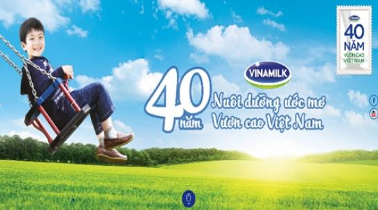Vinamilk giới thiệu bài hát 'Vươn cao Việt Nam - 40 năm'