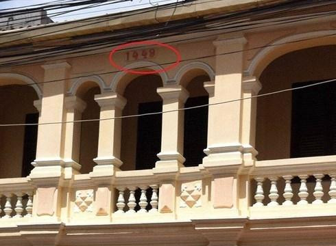 Bí ẩn con số 1449 trên mặt tiền ngôi nhà cổ ở Phan Thiết