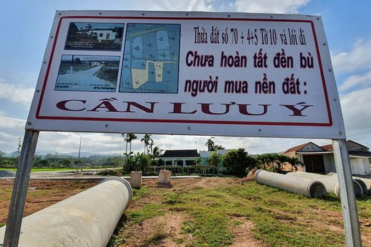 Quảng Ngãi: Cho doanh nghiệp bán đất xong tỉnh mới ký duyệt về môi trường
