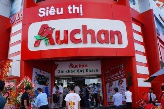 Làm ăn thua lỗ, chuỗi siêu thị Auchan của Pháp muốn rút khỏi Việt Nam
