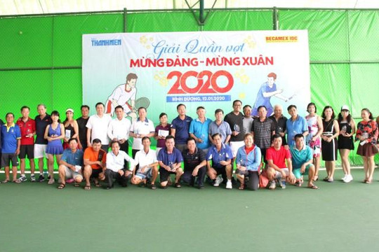 Becamex tổ chức giải quần vợt mừng xuân 2020