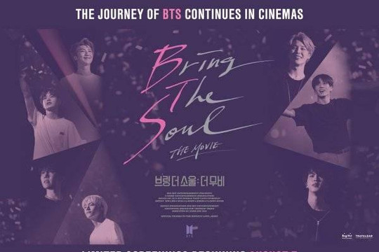 Hé lộ thêm những hình ảnh về phim ‘Bring The Soul: The Movie’ của BTS
