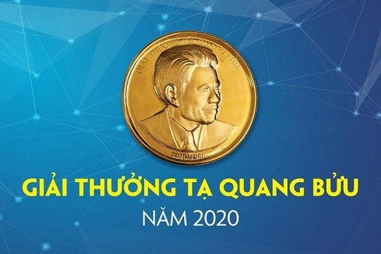 Các đề cử Giải thưởng Tạ Quang Bửu năm 2020 đều được đăng trong các tạp chí chuyên ngành hàng đầu