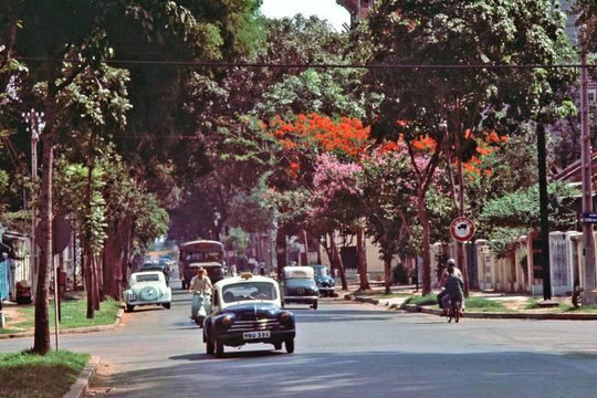 Những góc Sài Gòn xưa yên bình qua loạt ảnh màu