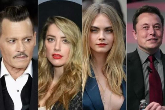 Amber Heard bị tố có quan hệ với cả nam lẫn nữ khi đang là vợ Johnny Depp