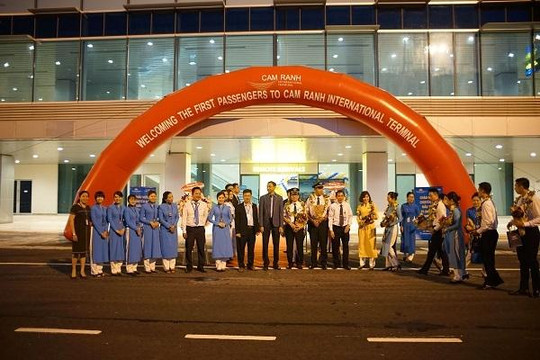 Vietnam Airlines chuyển khai thác sang nhà ga mới T2 tại sân bay Cam Ranh